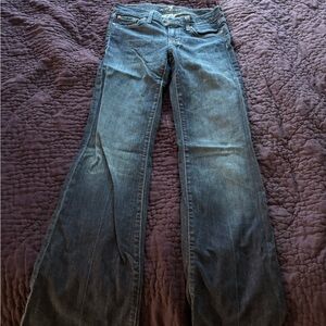 Vintage 7 for all mankind Dark Blue Flare Jeans